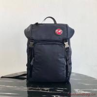 Prada Re Nylon backpack 2VZ135 black&red
