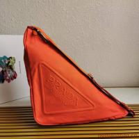 Prada Re Nylon large shoulder bag 2EV077 orange