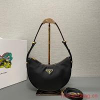 Prada Re Nylon shoulder bag 1BC199 black