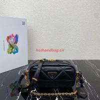 Prada Small nappa leather bag 1HH097 black