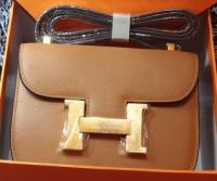 Hermes Constance Bag Litchi Leather H9999L Wheat