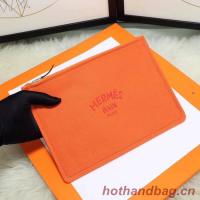 Hermes Cosmetic Bag H3700 Orange