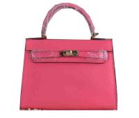 Hermes Kelly 22cm Tote Bag Calfskin Leather Rosy