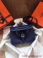 Hermes Original Halzan mini bag H069523 blue