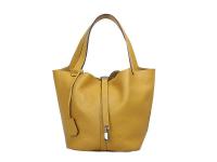 Hermes Picotin Lock MM Bag in Original Leather Yellow