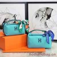 Hermes TROUSSE BRIDE A BRAC 25699 light blue