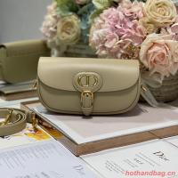 DIOR BOBBY EAST WEST BAG Box Calfskin M9317S Gray