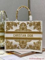 DIOR BOOK TOTE leather C1211L 1 white