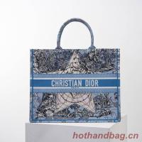 DIOR BOOK TOTE Embroidery C1286 24 blue