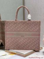DIOR BOOK TOTE Embroidery C1286 3 pink