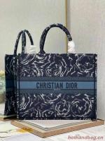 DIOR BOOK TOTE Embroidery C1286 32 blue