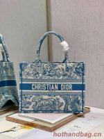 DIOR BOOK TOTE Embroidery C1287 26 blue