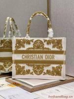 DIOR BOOK TOTE leather C1287 24 white