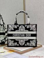 DIOR BOOK TOTE leather C1287 25 black
