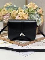 DIOR Calfskin Shoulder Bag C0561 black