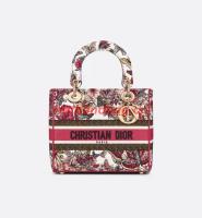 DIOR LADY D LITE BAG Embroidery M0566BRE 10