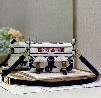DIOR SMALL DIORCAMP BAG M1243ODD WHITE