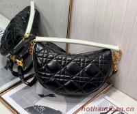 DIOR Shoulder Bag Cannage Lambskin C0616 black