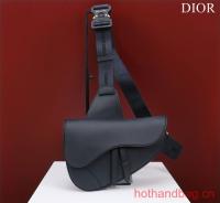 Dior Essentials SADDLE BAG Grained Calfskin 1ADPO093f 1 Royal Blue