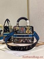 Dior MEDIUM LADY D LITE BAG Embroidered M0565 20
