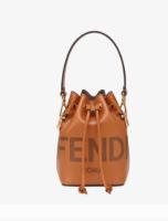 FENDI MON TRESOR Brown leather mini bag 8BS010