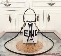 FENDI Original Leather mini bag 8BS010 FD6588 White