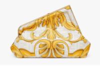 Fendi First Small Fendace White printed silk bag 8BP129