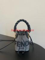 Fendi MON TRESOR mini bag 8BS010A3 black&white
