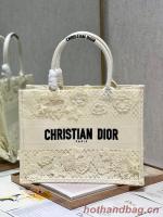 MEDIUM DIOR BOOK TOTE D Lace Embroidery M1296ZE 2