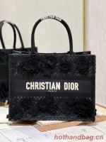 MEDIUM DIOR BOOK TOTE D Lace Embroidery M1296ZE 3