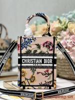 MINI DIOR BOOK TOTE PHONE BAG Embroidery S5555CES 4