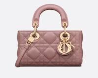 DIOR MICRO LADY D JOY BAG Cannage Lambskin S0910 pink