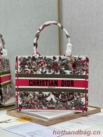 SMALL DIOR BOOK TOTE Embroidery C1212S 2