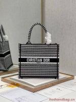 SMALL DIOR BOOK TOTE Embroidery C1331 7