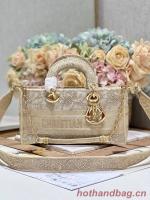 SMALL DIOR DIOR BOOK TOTE D Lace Embroidery 9031 1