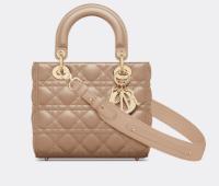 SMALL LADY DIOR MY ABCDIOR BAG Cannage Lambskin M0538ONG Hazelnut