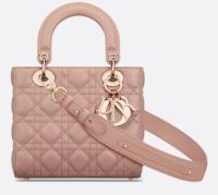 Small Lady Dior My ABCDior Bag Blush Cannage Lambskin M0538ONG