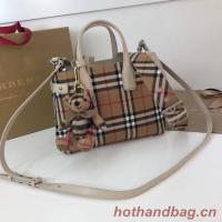 BURBERRY Baby Banner checked cross body bag 10443 white BURBERRY Baby Banner checked cross body bag 10443 white