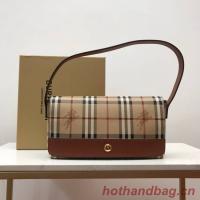 BurBerry Leather Shoulder Bag 80118 brown BurBerry Leather Shoulder Bag 80118 brown