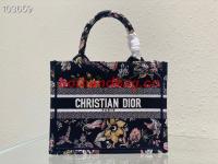 SMALL DIOR BOOK TOTE M1265ZC black Multicolor Dior Jardin Botanique Embroidery M1265ZC SMALL DIOR BOOK TOTE M1265ZC black Multicolor Dior Jardin Botanique Embroidery M1265ZC