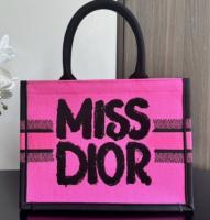 Small Dior Book Tote Two Tone Fuchsia and Purple Miss Dior Graffiti Embroidery M1265Z Small Dior Book Tote Two Tone Fuchsia and Purple Miss Dior Graffiti Embroidery M1265Z