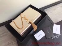 SAINT LAURENT Medium Kate cross body bag 18831 gold