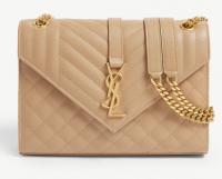 SAINT LAURENT Medium satchel 487206 apricot