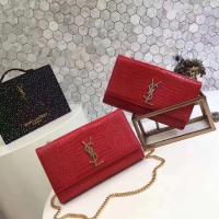 Saint Laurent mini Croco Leather Cross body Shoulder Bag Y2811 Red