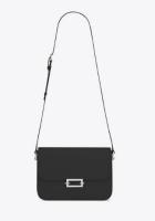 Yves Saint Laurent Calf leather cross body bag Y357624 black