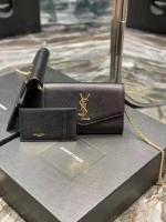 Yves Saint Laurent Calf leather cross body bag Y707788 black