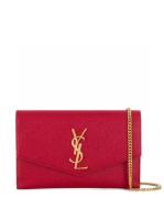 Yves Saint Laurent Calf leather cross body bag Y707788 red