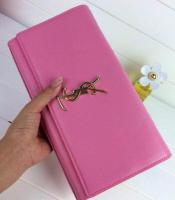 Yves Saint Laurent Classic Monogramme Clutch 30210 Pink