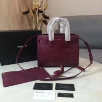 Yves Saint Laurent Classic Sac De Jour Bag Y398710 Wine