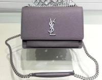 Yves Saint Laurent Cross body Shoulder Bag Y13927 Grey